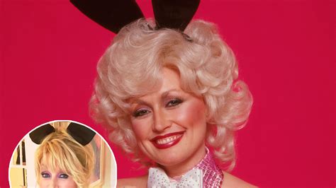 Dolly Parton, 75, poses in Playboy outfit for hubby Carls birthday